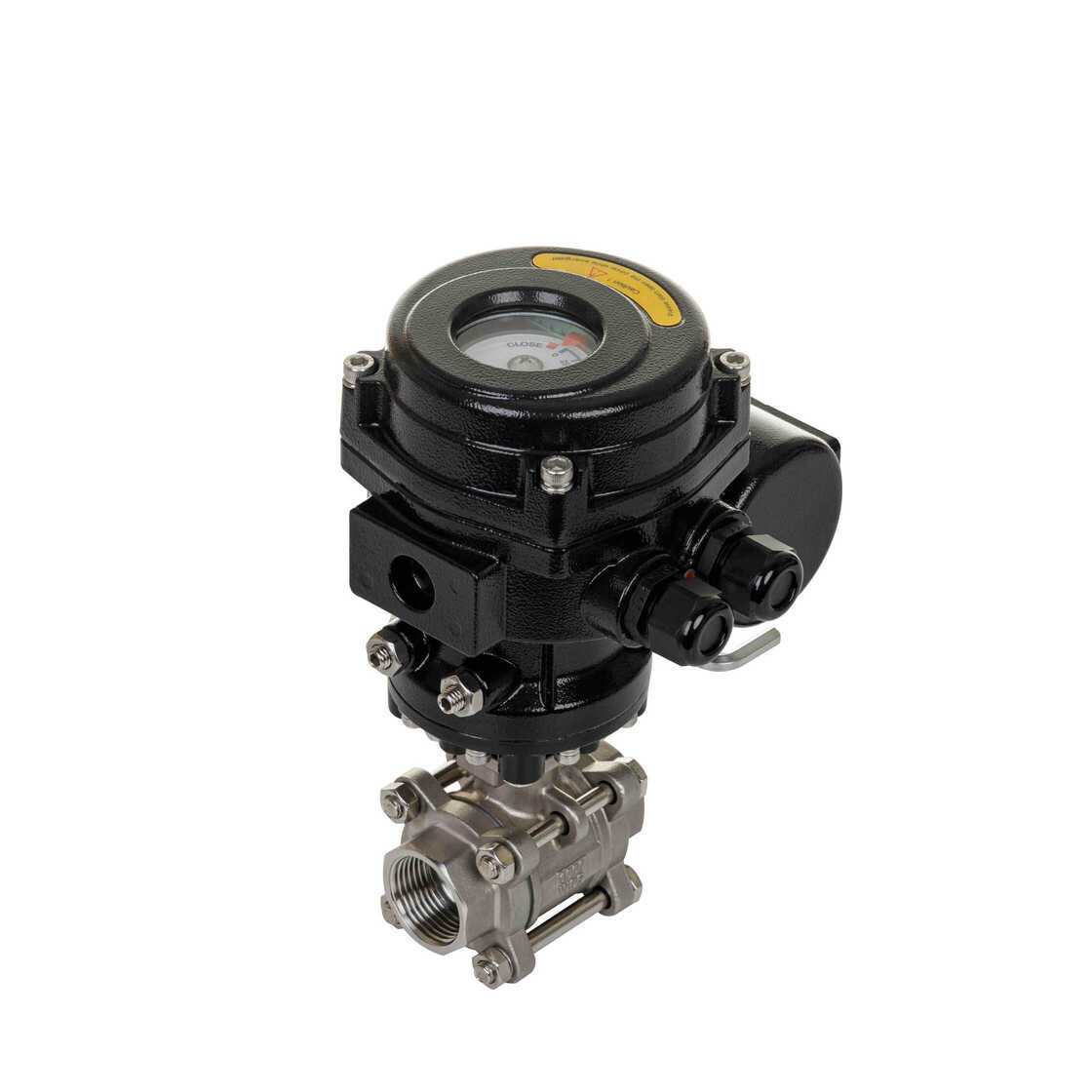 防爆电动丝扣球阀 防爆电动丝扣球阀