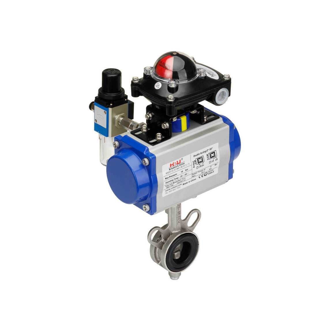 不锈钢气动蝶阀 不锈钢气动蝶阀